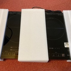 2口IHコンロ　卓上用　美品の画像