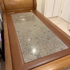 値下げ】【中古】岩盤浴ベッド＆遠赤外線天然石ベッド（シングル