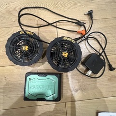 バートル空調服バッテリーファンセット22v今日中
