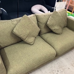 2505-059 3人掛け ソファ グリーン 中古美品 