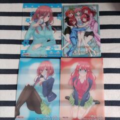 ５等分の花嫁　1-5巻とカード4枚の画像