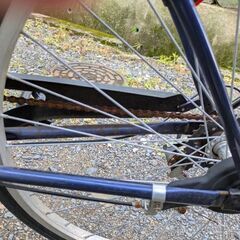 中古自転車難ありの画像