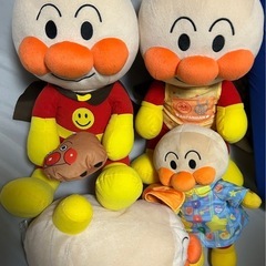 アンパンマンぬいぐるみ　4体セット