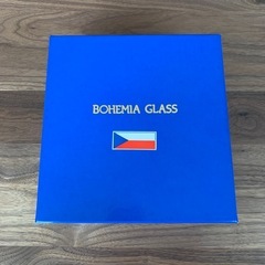 【新品未使用】ボヘミアグラスの画像