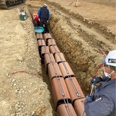 出張　鹿児島の離島　土木作業