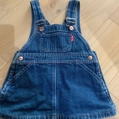 ミキハウスデニムスカート