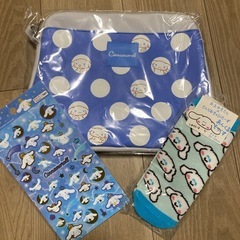 サンリオ　シナモロール　グッズ3点