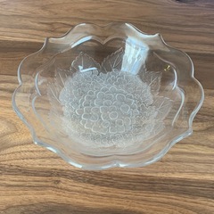 【新品未使用】ガラスの器の画像
