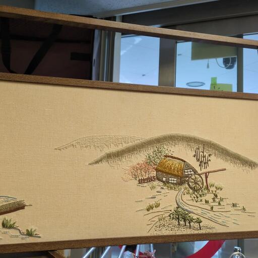 ☆ 屏風 刺繍 (リサイクル リンリン) 北大路の家具の中古