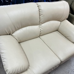 I2505-060 ナフコ リビングソファ NFパッソ2P キズ...