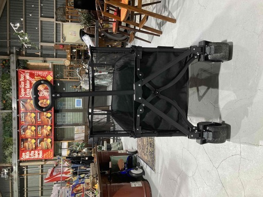 B2★Lysin ライシン★ アウトドアワゴン 折りたたみ キャリーカート キャリー レジャー キャンプ 耐荷重124kg
