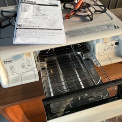 中古美品パロマ エブリィシェフ 2口ガスコンロの画像