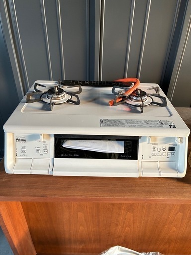 中古美品パロマ エブリィシェフ 2口ガスコンロ