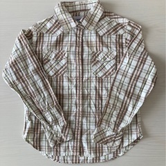 長袖シャツ長袖Tシャツのセット 130 男女兼用の画像