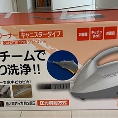 「美品」アイリスオーヤマ　スチームクリーナー　キャスタータイプ