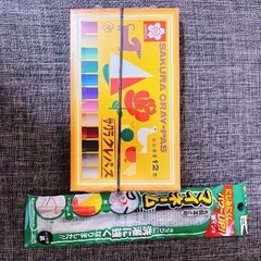 新品　サクラ　クレパス12色　油性ペンセット　クレヨン