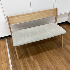 【トレファクマーケット久喜店】unico　2人掛けベンチ