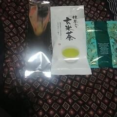静岡産緑茶と抹茶入り玄米茶とシボラナイトハーブティー3袋セットです。の画像