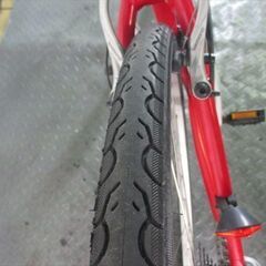 E269★26800円★整備済み クロスバイク中古自転車 【ライトウェイ　シェファードシティ　赤　38㎝】の画像