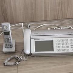 パナソニック　FAX付き電話　