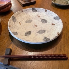 24cm　丸皿の画像