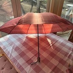 折り畳み傘2赤の画像