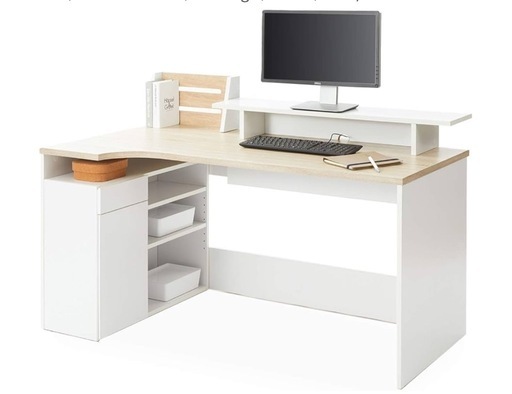 ウォルナット　パソコンデスク