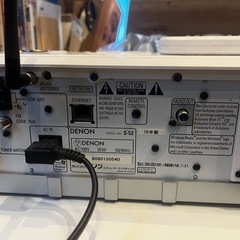 CDラジカセ　DENON S-52