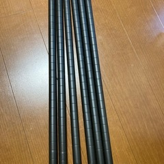 スチールラックのポール６本