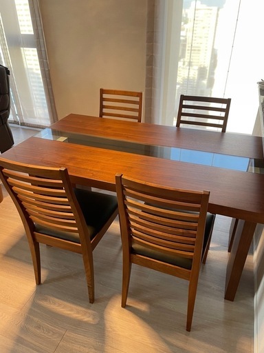 IDC大塚家具　ウッドテーブル