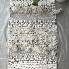 無料　２枚　雑貨屋系　足元マット USED ダメージ感あり元値メーカー不明
