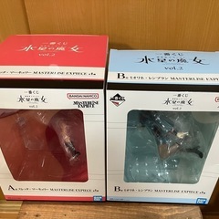 一番くじ 水星の魔女 スレッタ＆ミオリネ フィギュアの画像