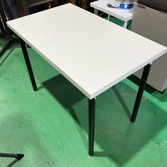 【IKEA/イケア】机　デスク　白　パソコンデスク　ダイニングテ...