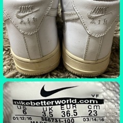 ナイキ◆NIKE◆👟AIR FORCE 1 ハイカットスニーカーの画像