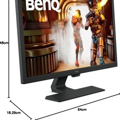 BenQ モニター ディスプレイ　27インチ　ブラックの画像