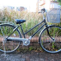 中古自転車 BRIDGESTONE ママチャリ 自転車 内装5段...
