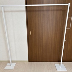 山崎実業(Yamazaki) 折り畳み 室内物干し ホワイト タワー tower 洗濯物干し の画像