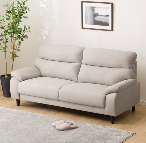 お取引相手見つかりました】ニトリ 3人がけソファ MK02