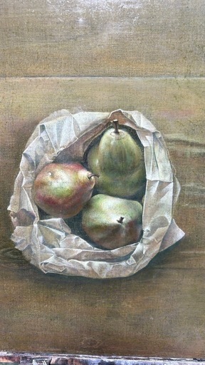 果物の静物画 油彩画