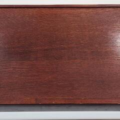 昭和レトロお盆トレー木製の画像