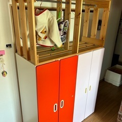 IKEA スモースタード3点セット　子供 収納 棚 ラック タンス