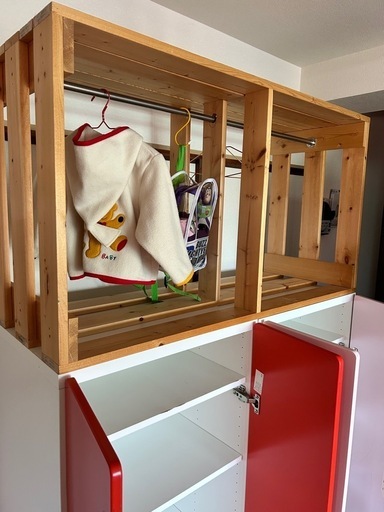 IKEA スモースタード3点セット 子供 収納 棚 ラック タンス