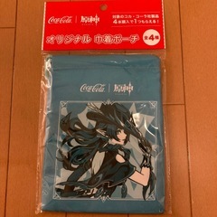原神　オリジナル巾着ポーチ　緑