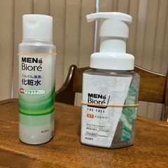 メンズビオレ　アクネケア　フェイスソープ&化粧水