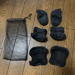 キッズ　子供用プロテクター　自転車　一輪車　膝、肘、掌セットの画像