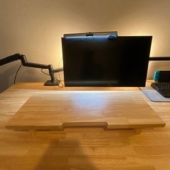 スタンディングデスクflexspot E7Pro Kanademono天板　180✖︎80　の画像