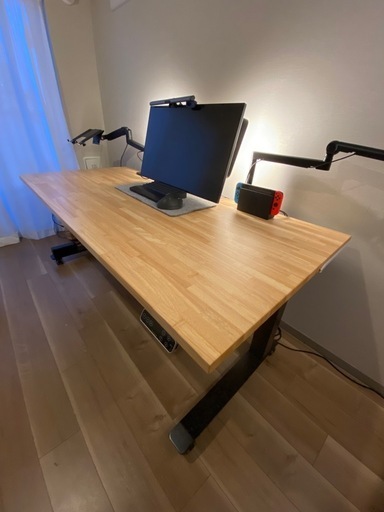 スタンディングデスクflexspot E7Pro Kanademono天板　180✖︎80