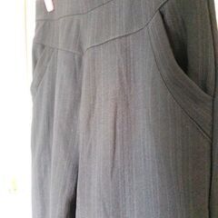ストライプ　あったかパンツ　未着用の画像