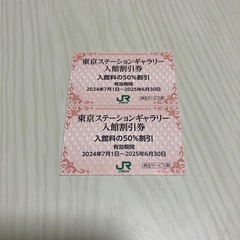 東京ステーションギャラリー　半額　JR 
株主優待