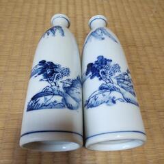 ★お銚子 お猪口 酒器セット レトロの画像